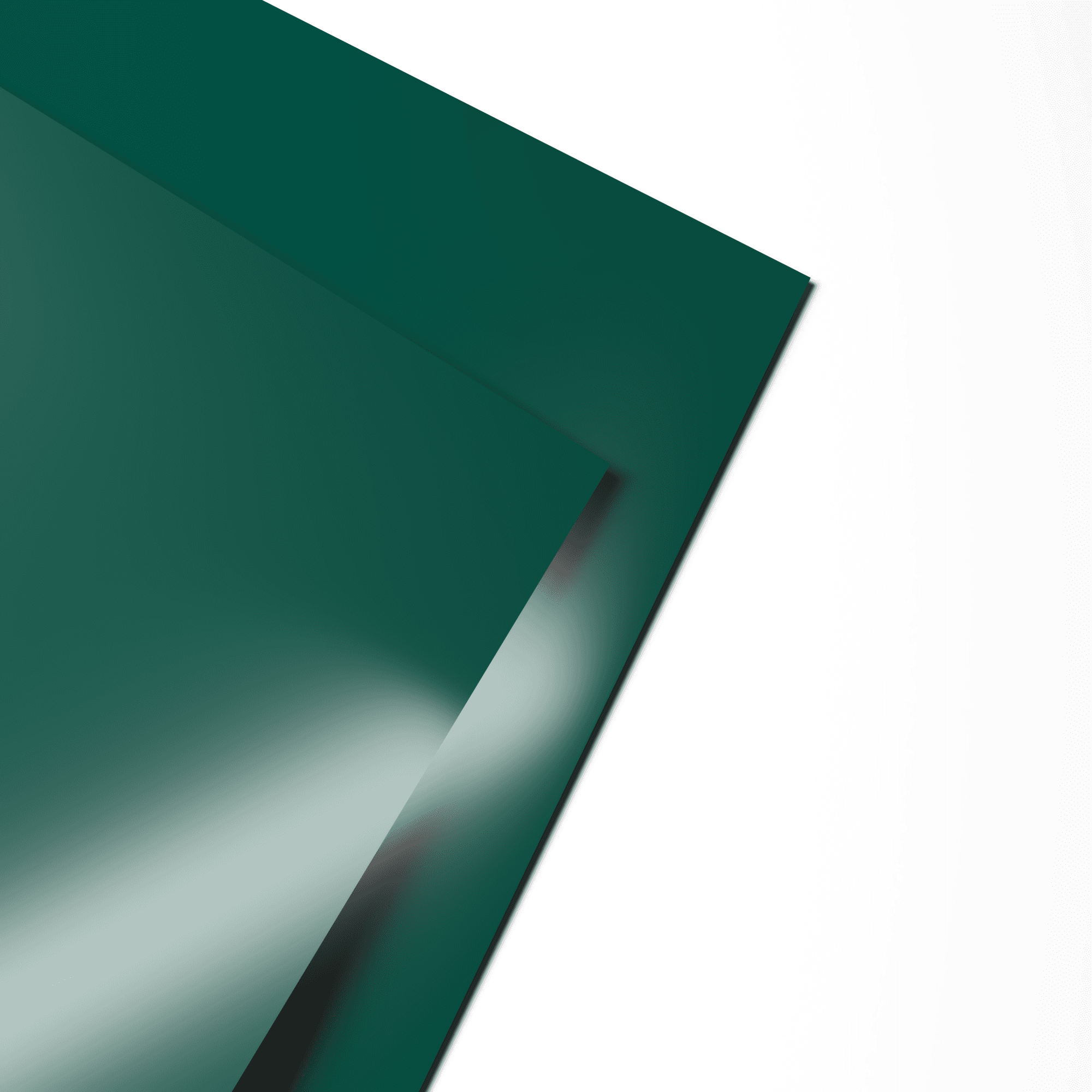 Лист оцинкованный 1,0х1250мм (RAL 6026) с полимерным покрытием (полиэстер)