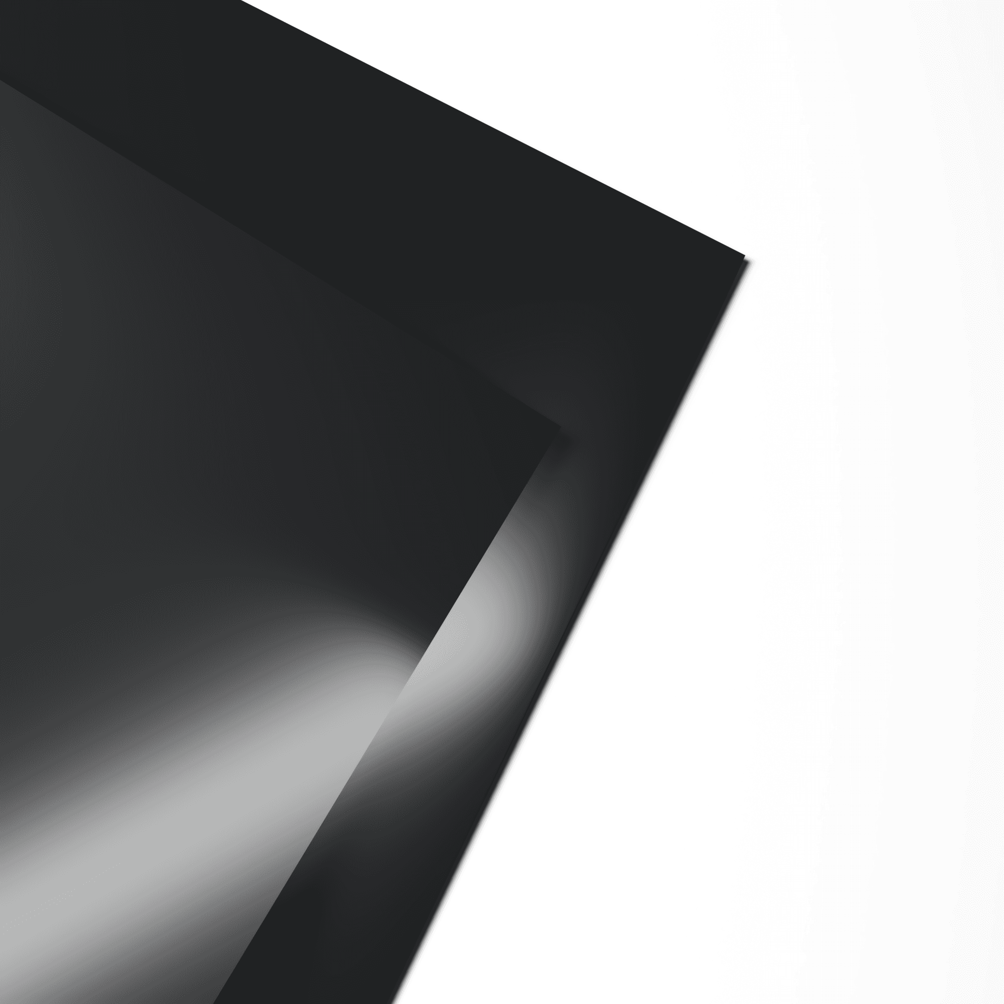 Лист оцинкованный 0,45х1250мм (RAL 9017) с полимерным покрытием (полиэстер)