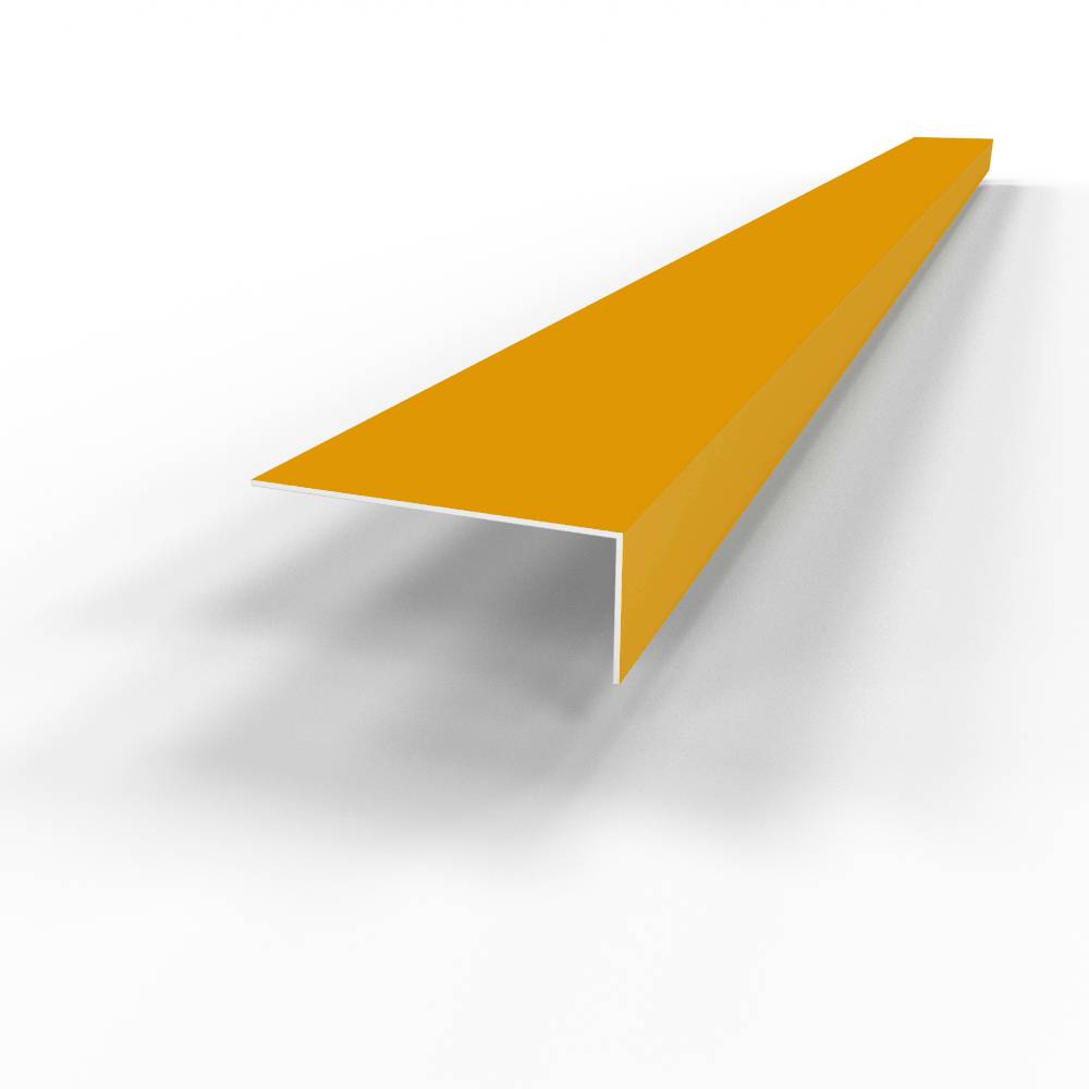Откос оконный 0,7 мм (RAL 1037) c порошковым покрытием