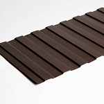 Профнастил С8 - 0,65х1180мм (RAL 8015) оцинкованный, с полимерным покрытием (полиэстер)