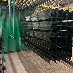 Откос оконный 0,45 мм (RAL 6007) c порошковым покрытием