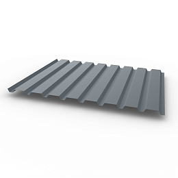 Профнастил С20 - 0,4х1150мм (RAL 7046) оцинкованный, с полимерным покрытием (Полиэстер)