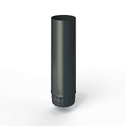 Труба водосточная оцинкованная порошок ф220х1250мм RAL 7016