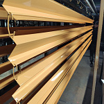 Откос оконный 0,7 мм (RAL 1034) c порошковым покрытием