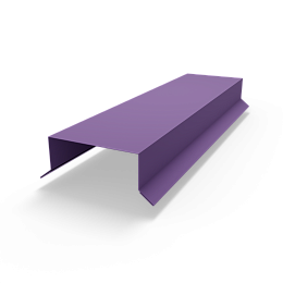 Парапет плоский RAL 4005 полиэстер 0,7 мм