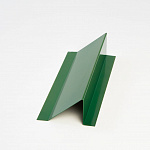 Торцевая планка (RAL 7004) оцинкованная, с порошковым покрытием 0,45 мм (ширина менее 625 мм)