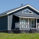 ЭкоБрус 3D 0,345 Grand Line 0,5 Satin Matt с пленкой RAL 7024 мокрый асфальт