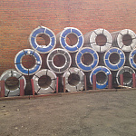 Рулон оцинкованный  0,45х1250мм