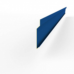 Отлив для фундамента (цокольный) оцинкованный c полимерным покрытием 0,45мм RAL 5005