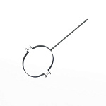 Крепление водосточный трубы сварное оцинкованное порошок ф150х10х250мм RAL 7005