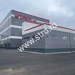 Стеновая трёхслойная сэндвич-панель трапеция 100мм 1190мм с видимым креплением минеральная вата Полиэстер Доборник