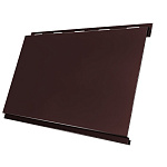 Вертикаль 0,2 classic 0,45 Drap с пленкой RAL 8017 шоколад