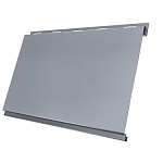 Вертикаль 0,2 classic 0,5 Satin с пленкой RAL 9006бело-алюминиевый