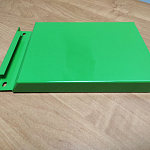 Н-образная планка (RAL 6038) оцинкованный с порошковым покрытием 0,45 мм