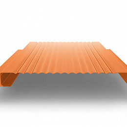 Линеарная панель оцинкованная с полимерным покрытием О-В-24хС/20 0,7х245мм RAL 2004