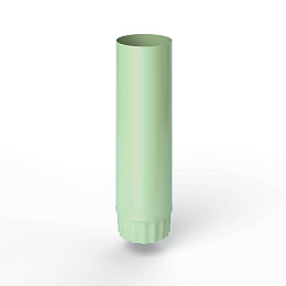 Труба водосточная оцинкованная порошок ф110х1250мм RAL 6019