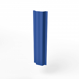 Штакетник оцинкованный с полимерным покрытием  П-образный 0,45х100мм RAL 5005