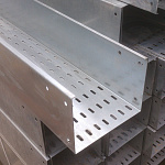 Профиль П-образный направляющий (гнутый швеллер) оцинкованный толщина 1,5мм перфорированный