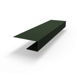 j планка RAL 6007 оцинкованная c порошковым покрытием 0,45мм