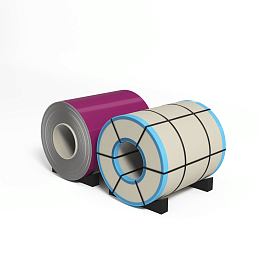 Рулон оцинкованный 1,0х1250мм (RAL 4006) с полимерным покрытием (полиэстер)