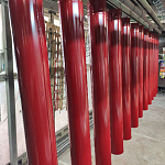 Труба водосточная оцинкованная порошок ф220х1250мм RAL 3011