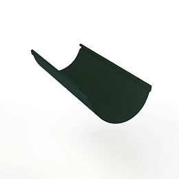 Желоб водосточный оцинкованный порошок ф180х2000мм RAL 6009