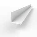 Планка внешнего угла RAL 9003 оцинкованная c полимерным покрытием 0,45 мм
