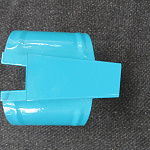 Крепление водосточный трубы анкерное c порошковым покрытием ф140х10х150мм все цвета RAL