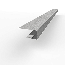 J профиль 0,45 мм оцинкованный