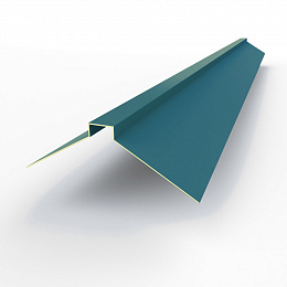 Конек фигурный 0,45 мм RAL 5025 оцинкованный, с порошковым покрытием