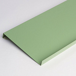 Отлив 0,45мм RAL 7003 оконный оцинкованный c порошковым покрытием