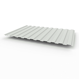 Профнастил С8 - 0,5х1180мм (RAL 9018) оцинкованный, с полимерным покрытием (полиэстер)