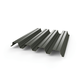 Профнастил Н75 - 0,7 (RAL 7009) с полимерным покрытием (полиэстер)