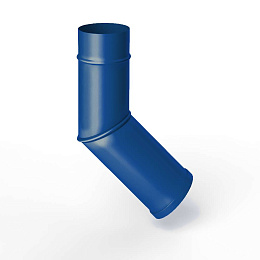 Колено водосточное оцинкованное порошок ф120мм RAL 5005