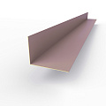 Планка угла внутренняя RAL 4009 оцинкованная c порошковым покрытием 0,45мм