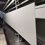 Планка угла внешнего RAL 7040 оцинкованная c порошковым покрытием 0,45мм