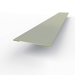 Планка стыковочная RAL 7040 оцинкованная c порошковым покрытием 0,45мм