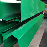 Планка стыковочная RAL 6032 оцинкованная c порошковым покрытием 0,45мм