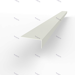 Лобовая планка (RAL 9002) оцинкованная, с порошковым покрытием 0,45 мм