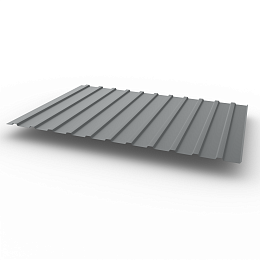 Профнастил С10 - 0,45х1180мм (RAL 9023) оцинкованный, с полимерным покрытием (Полиэстер)