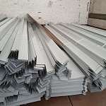 Нащельник для углов RAL 9003 оцинкованный c порошковым покрытием 0,45мм