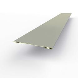 Планка стыковочная RAL 7004 оцинкованная c порошковым покрытием 0,45 мм