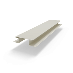 Н профиль (RAL 9001) оцинкованный с порошковым покрытием 0,45 мм