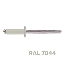Заклепка 3.2x10 (RAL 7044) A2/A2 вытяжная