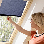 Окно мансардное дерево, лак ручка сверху Velux GZL MK06 1051 Комфорт WoodLine 78*118см