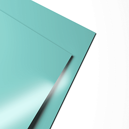 Лист оцинкованный 0,35х1250мм (RAL 6027) с полимерным покрытием (Полиэстер)