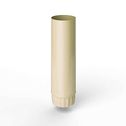 Труба водосточная оцинкованная порошок ф106х1250мм RAL 1015