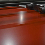 Рулон оцинкованный с полимерным покрытием полиэстер 0,4х1250мм RAL 3009 Оксид красный