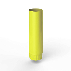 Труба водосточная оцинкованная порошок ф90х1250мм RAL 1016