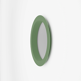 Откос радиусный 0,45 мм (RAL 6021 ) c порошковым покрытием